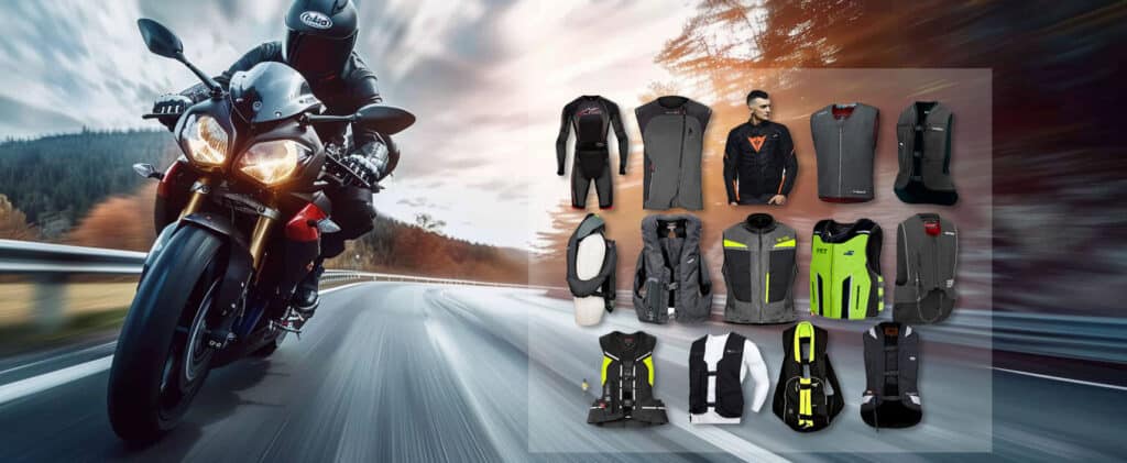 Comparativa de chalecos airbag para moto
