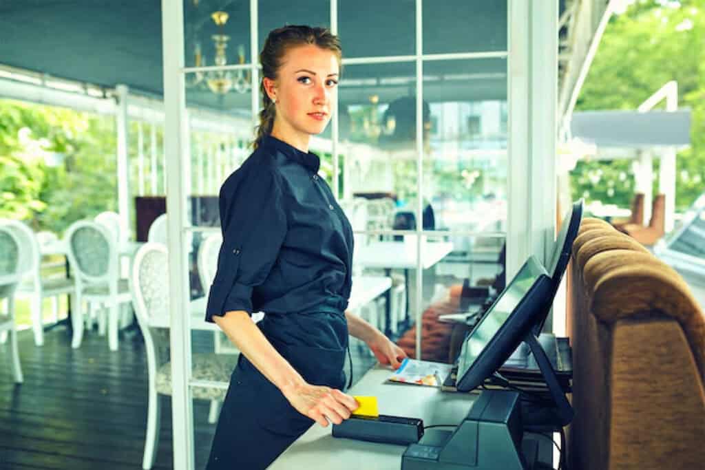 Cálculo en restaurante con TPV
