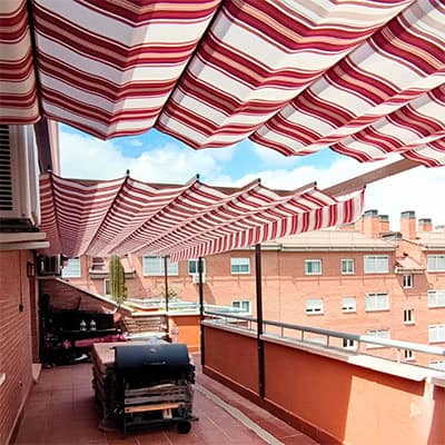 Toldo en Móstoles 02