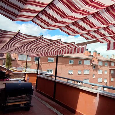 Toldo en Móstoles 03