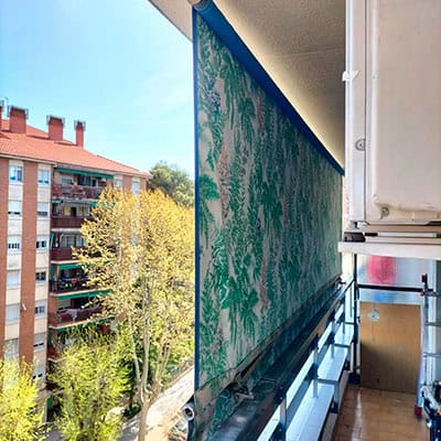 Toldo en Móstoles 05