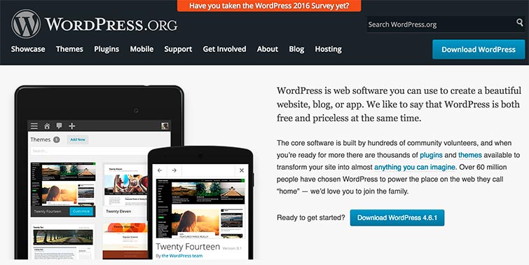 Web de WordPress.org