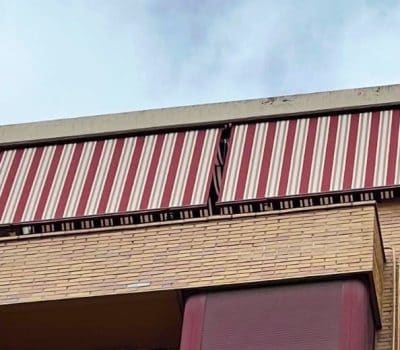 Toldos verticales para terrazas